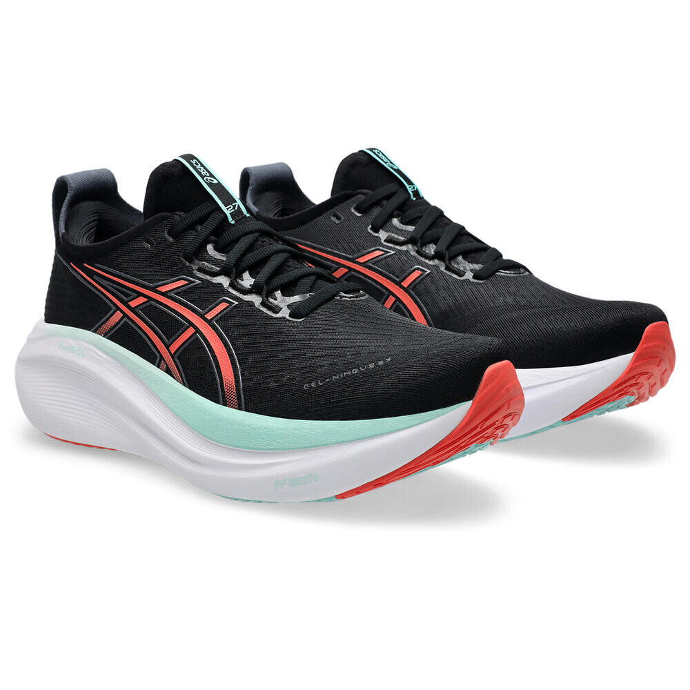 GEL-Nimbus 27 - Hombre Black/coral Reef