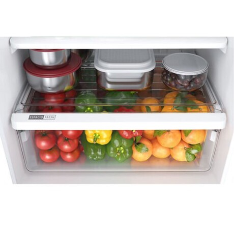 Heladera Whirlpool WRM45BBDWC 400L Frío Seco BLANCO