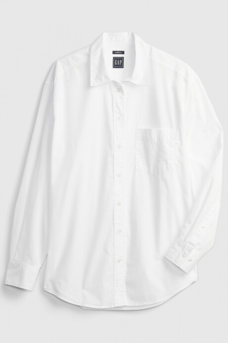 Camisa Big Mujer Optic White