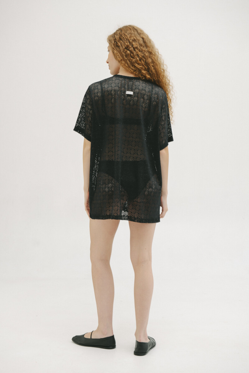Beach cover up - Remerón Oggi Negro