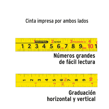 CINTA METRICA C/IMPACTO 3MTX1/2 TRUPER FH-3M (CM/PULG) CINTA METRICA C/IMPACTO 3MTX1/2 TRUPER FH-3M (CM/PULG)