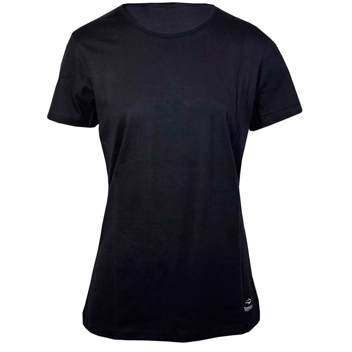 Remera de Mujer Topper Basica - Negro 