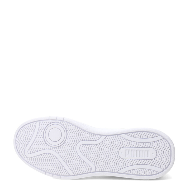 Championes de Mujer Puma Court Classy Blanco - Plata