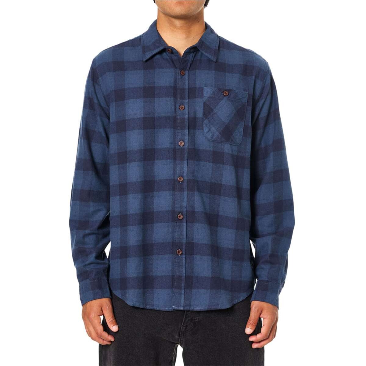 Camisa Katin Derek Flannel - Azul 