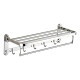 Tendedero De Pared Fijo Acero Inox P/ropa Gris