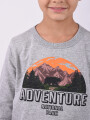 BUZO ADVENTURE GRIS CLARO