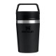 Vaso Térmico Stanley To Go 236ml Para Café Y Bebidas Calientes En Movimiento Negro Mate
