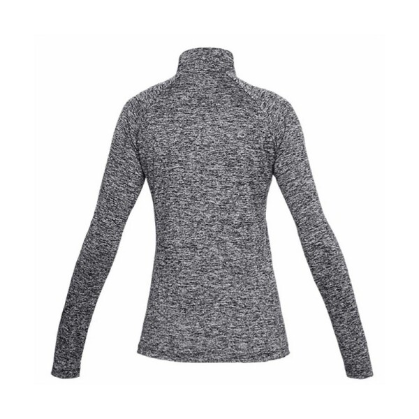 Remera Under Armour New Tech 1/2 ZIP Negro