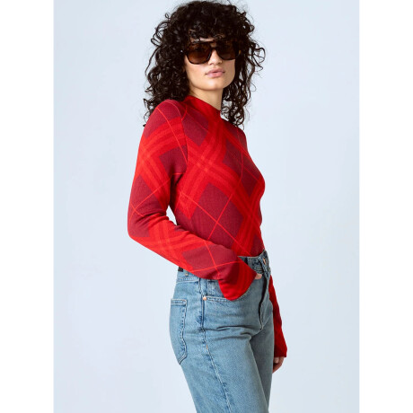 Polera Rombi Red