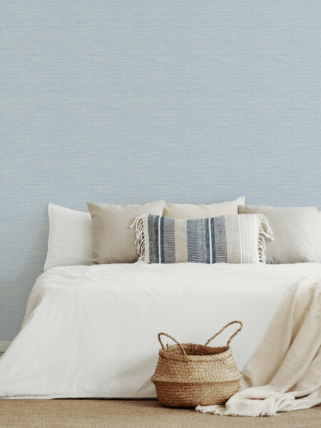 COLECCIÓN PACIFICA - AGAVE BLUE IMITATION GRASSCLOTH - N/A
