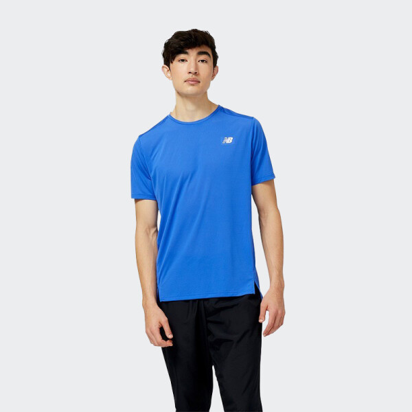Remera New Balance Accelerate Azul