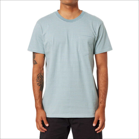 Remera Katin Finley Pocket Celeste