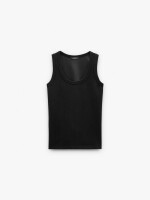 Top Básico Con Tacto Suave negro