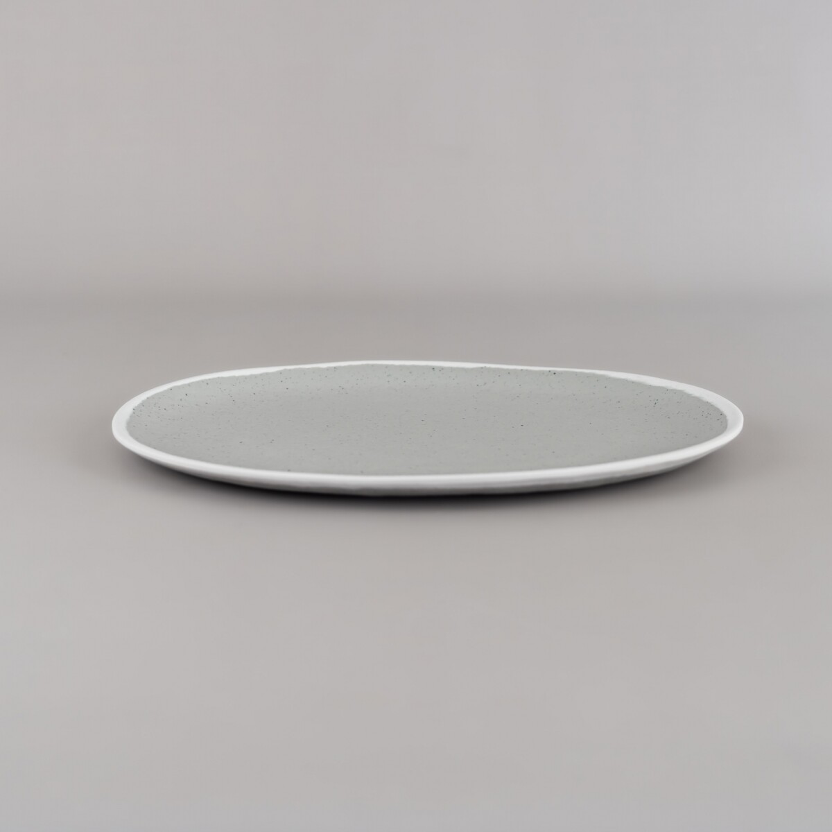 Fuente Oval 30x23cm Grey 