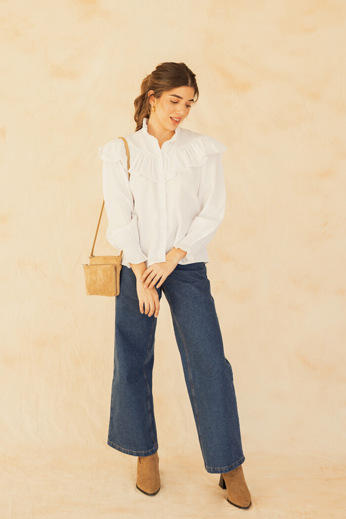 CAMISA MARIE OFF WHITE CAMISA MARIE OFF WHITE