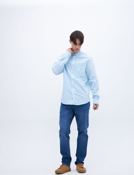 Camisa Salinger Celeste