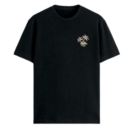 Remera Quiksilver Evo Learning From Nature - Negro Remera Quiksilver Evo Learning From Nature - Negro