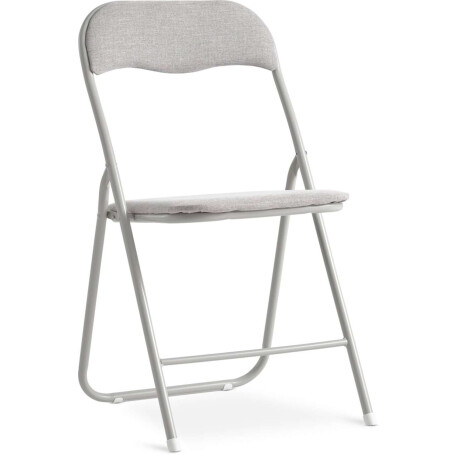 Silla Plegable Viuf Tela Arena Cl/Acero