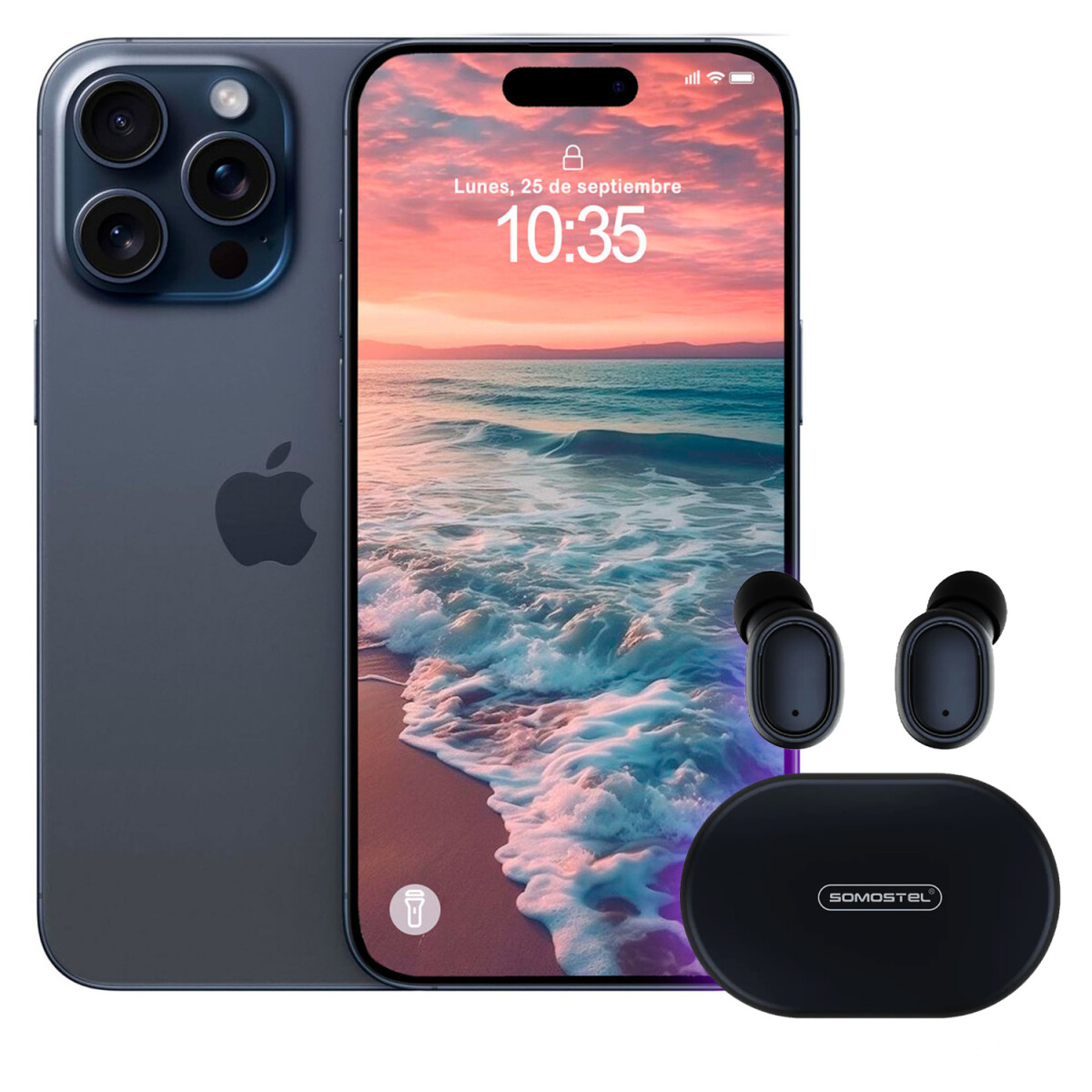 Iphone 15 Pro Max 256 Gb + regalo - AZUL 