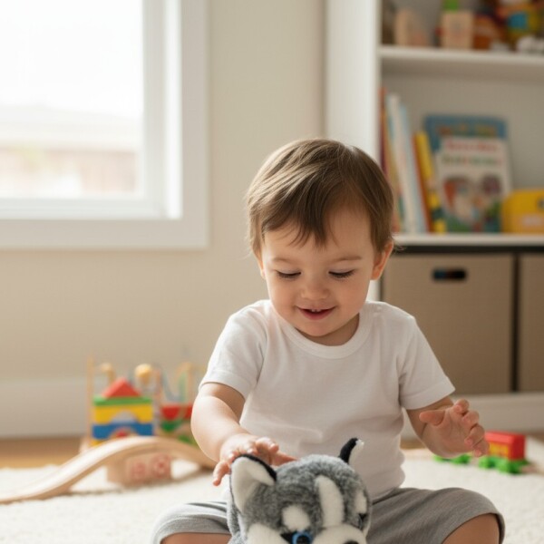 Perro cachorro interactivo mod. deluxe HUSKY