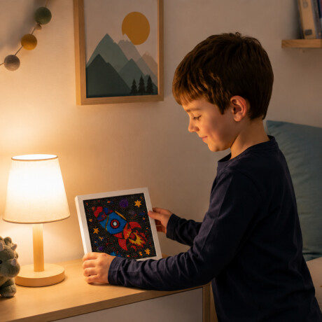 Set creativo Diamond Painting Cohete