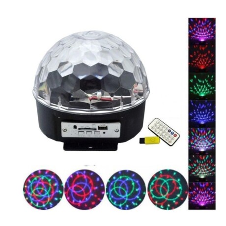 Luz Led Efecto Disco Mediabola RGB - PLS Luz Led Efecto Disco Mediabola RGB - PLS