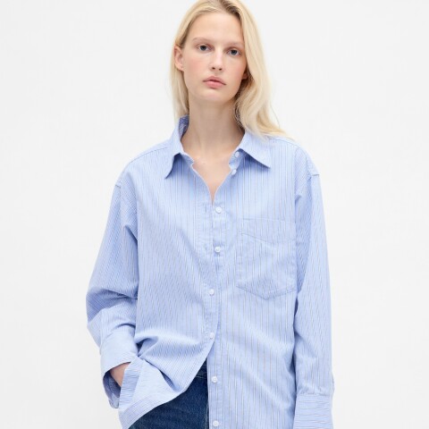 BIG SHIRT - OXFORD BLUE STRIPE