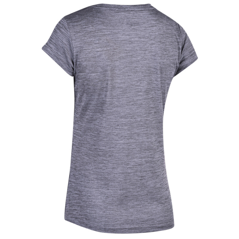 T-SHIRT BASIC GIRLS TRNG rosa pot melang GRIS MELANGE MEDIO