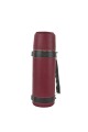 Termo de acero forrado 1 litro Bordó
