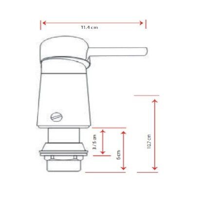 GRIFERIA DE BIDET CROMO DGC 000