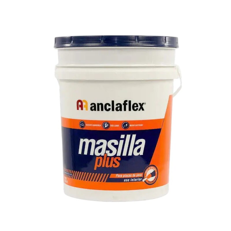 Masilla para yeso Anclaflex 28Kg (Balde) Masilla para yeso Anclaflex 28Kg (Balde)