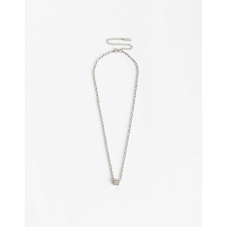 Collar De Acero Men´s Collection Plateado