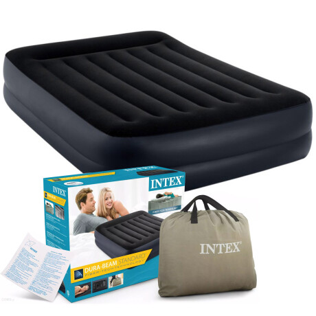 Colchón Intex Sommier 2 Plaza Queen Inflable Eléctrico Inx064124