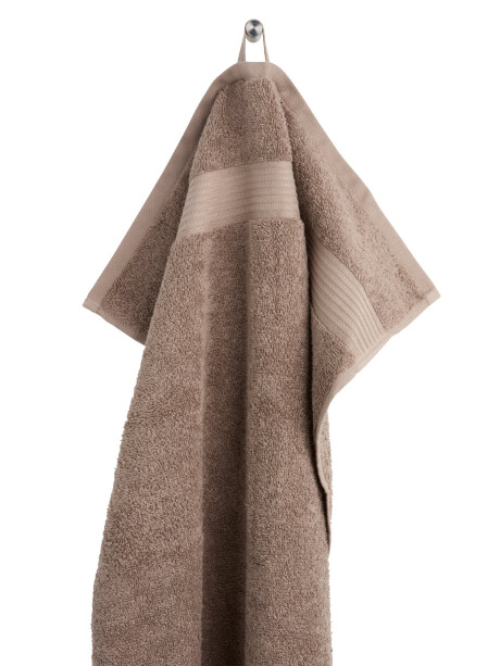 Toalla de baño KARLSTAD 70x140 marrón Toalla de baño KARLSTAD 70x140 marrón