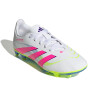 Championes De Fútbol Niño Adidas Predator Club Fg/mg Blanco-rosado