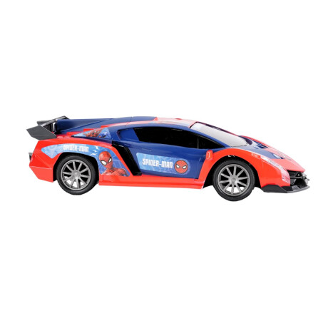 Auto deportivo R/C Spiderman con luces Auto deportivo R/C Spiderman con luces