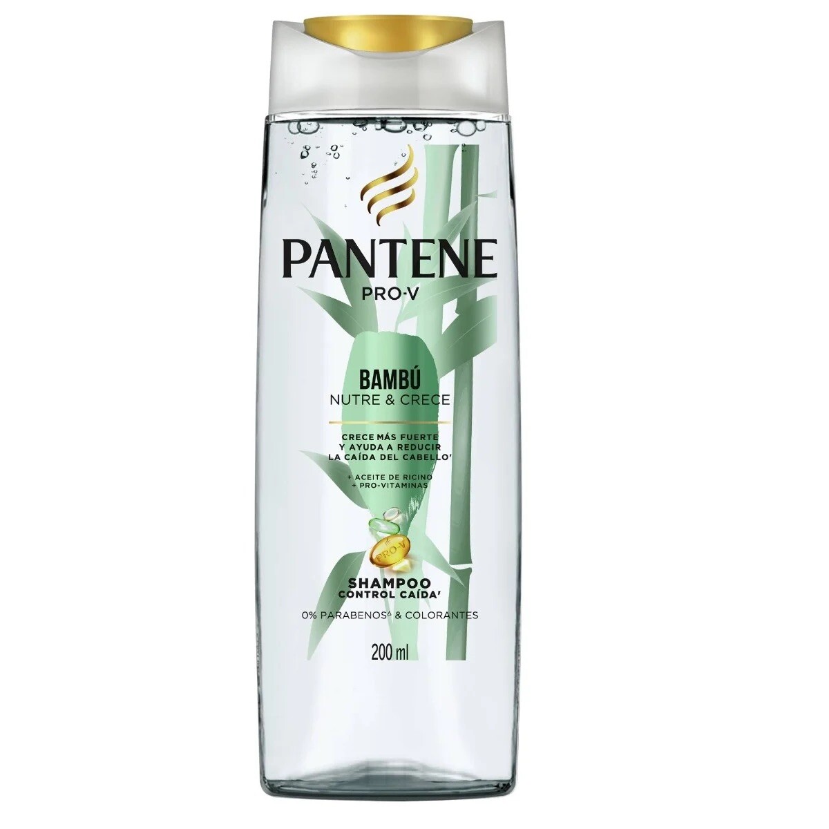 Shampoo Pantene Bambú 200 ml 