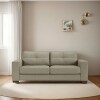 SOFA 100% CUERO - 3 CUERPOS - MODELO DOMINI - GRIS SOFA 100% CUERO - 3 CUERPOS - MODELO DOMINI - GRIS