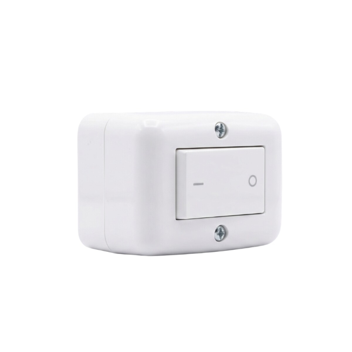 Caja Exterior con Interruptor Bipolar Atenea Blanco 