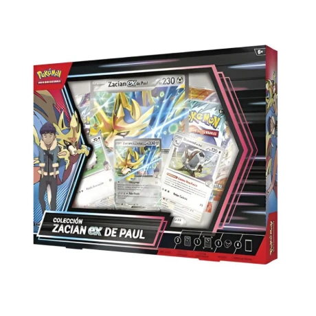 Pokémon TCG: Colección Zacian EX de Paul [Español] Pokémon TCG: Colección Zacian EX de Paul [Español]