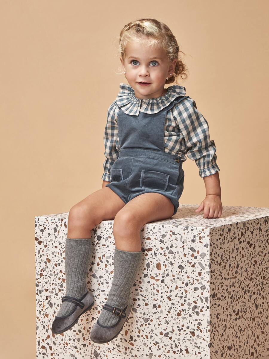 Camisa De Cuadros Con Smo Petroleo