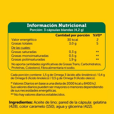 Triple Omega 3-6-9 100 caps Natural Life Triple Omega 3-6-9 100 caps Natural Life
