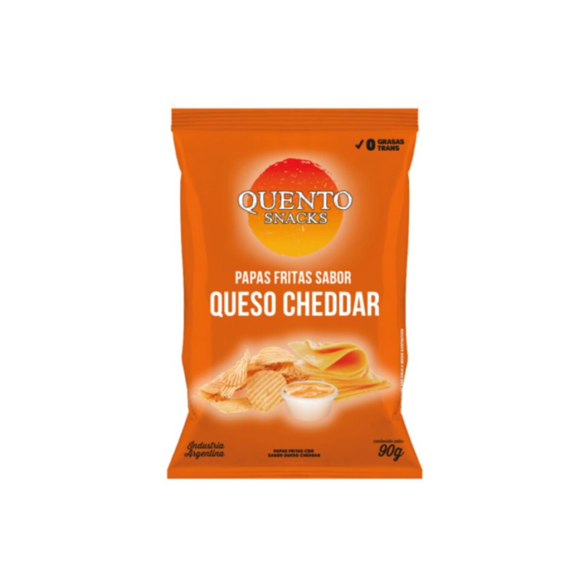 PAPAS QUENTO 90GRS QUESO CHEDDAR 