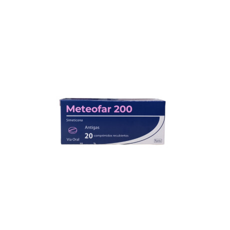 Antiflatulento Meteofar 200 20 comprimidos 001