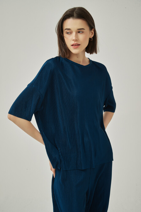 Remera Echarri Azul Piedra
