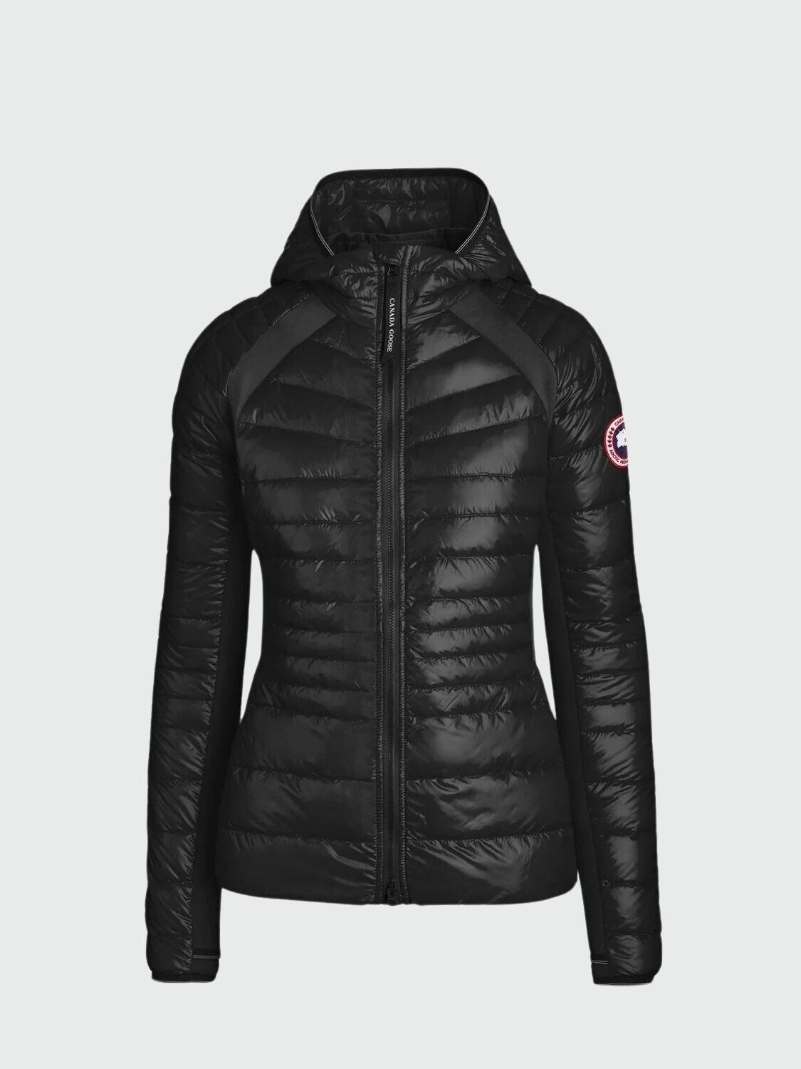 Canada Goose -Campera con capucha rellena de plumas, Hydbridge Lite Hoody Negro