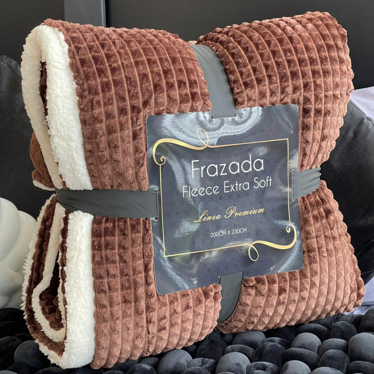 Frazada Soft Reversible C/Corderito 100% Poliéster 200x230cm 