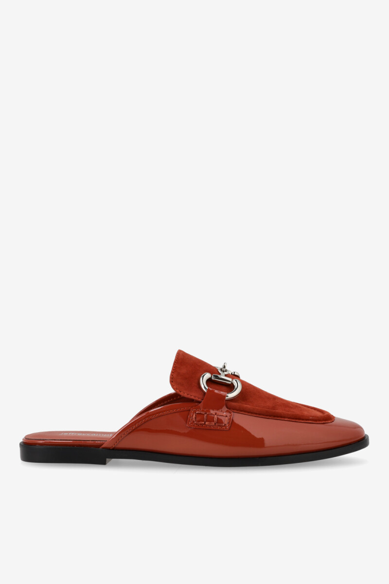 MOCASIN CHATO VELVIT-M Naranja
