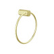 Toallero Aro Metal Signature Dorado Brushed Gold Satinado