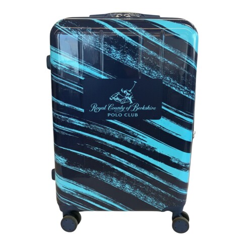 MALETA PLAST CELESTE/MARINO GDE Unica